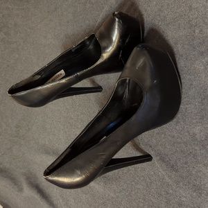 Steve Madden Platform Black Stiletto Pumps Size 9